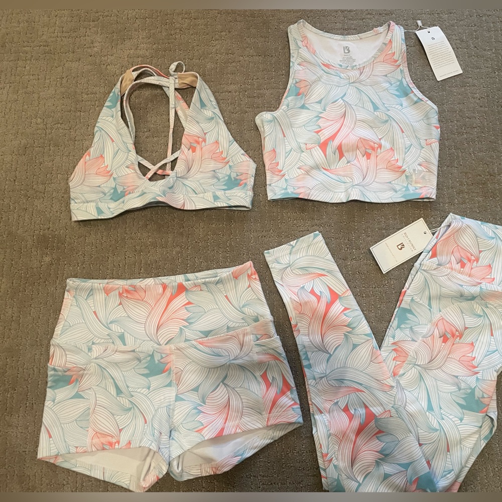 NWT (x2) Buffbunny Island Collection bundle - CROP TOP NOT INCLUDED